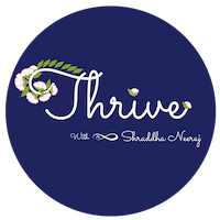 Thrive with Shraddha Neeraj logo